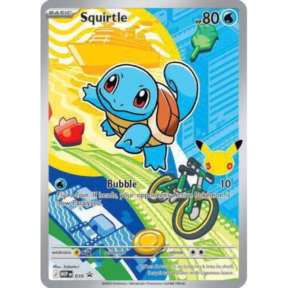 Pokemon Mega Evolution Promo Squirtle MEP039