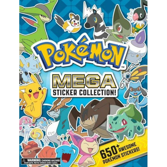 Pre-Owned Pokemon Mega Sticker Collection!: Over 650 Awesome Pokemon Stickers! (Paperback) 1604381760 9781604381764