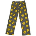 thumbnail image 1 of Pokemon Mens Gray Knit Pikachu Lounge Pants Sleep Pants Pajama Bottoms L, 1 of 2