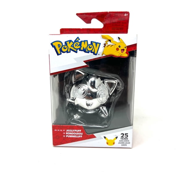 Pokemon Metallic Jigglyppuff Action Figure 25 years