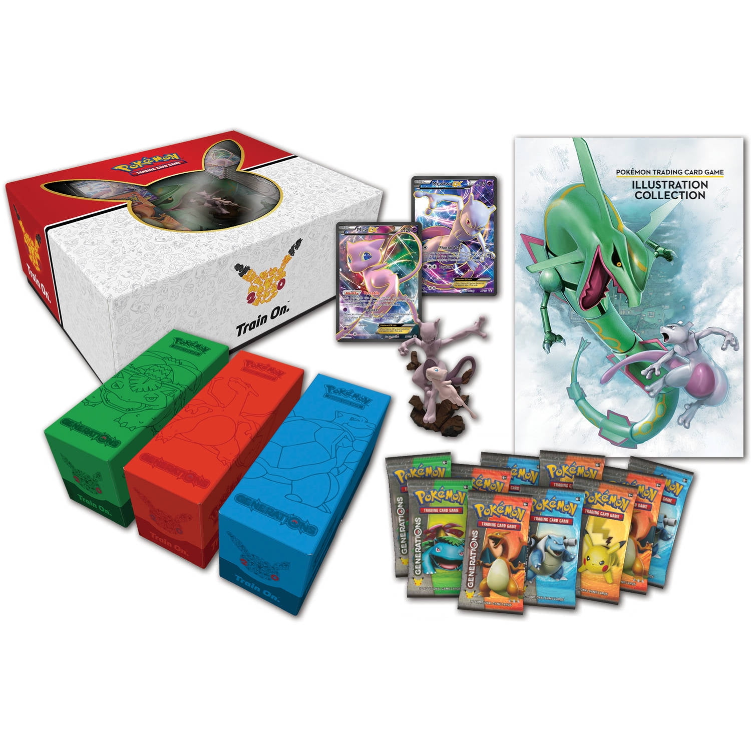 Pokémon TCG ESPECIAL: UNBOX SUPER PREMIUM COLLECTION MEW E MEWTWO