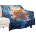 Pokemon Mink Sherpa Throw Blanket, 50" X 70", Coming Achu