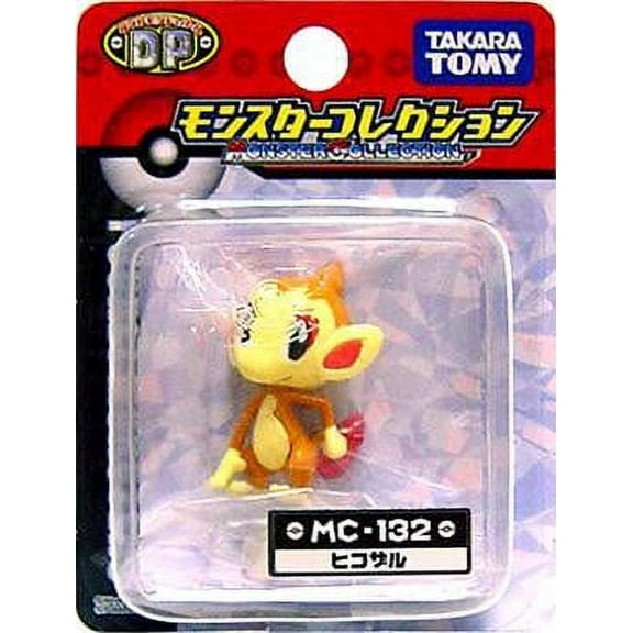 Pokemon Monster Collection Chimchar PVC Figure (Japanese, No Packaging)