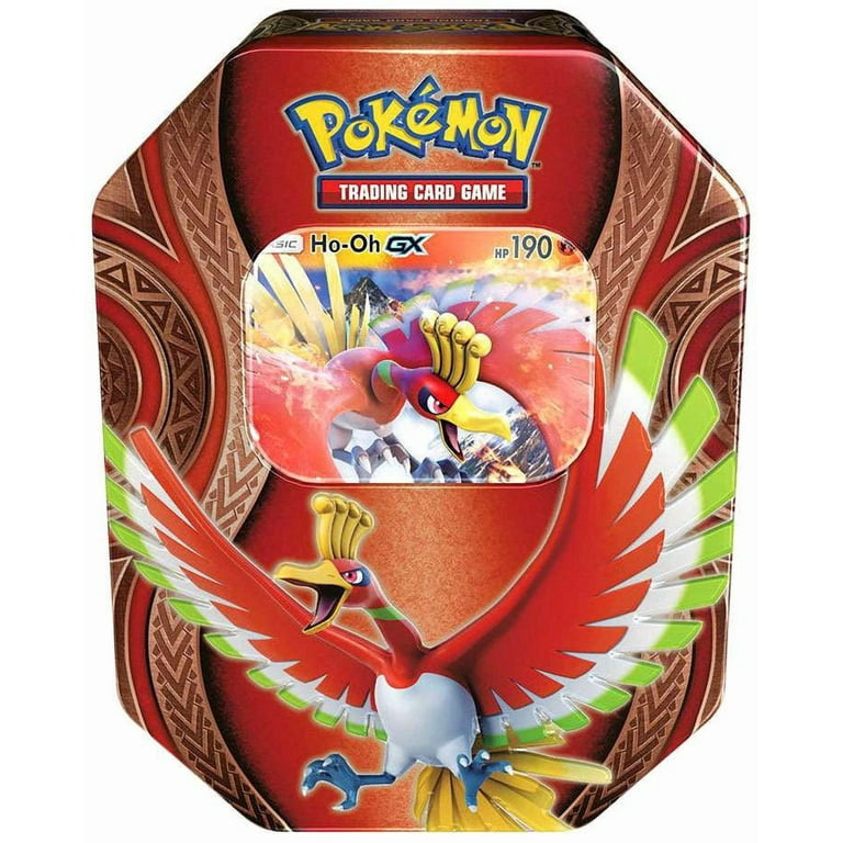 Pokemon Mysterious Powers Ho-Oh GX Tin Set (4 Booster Packs