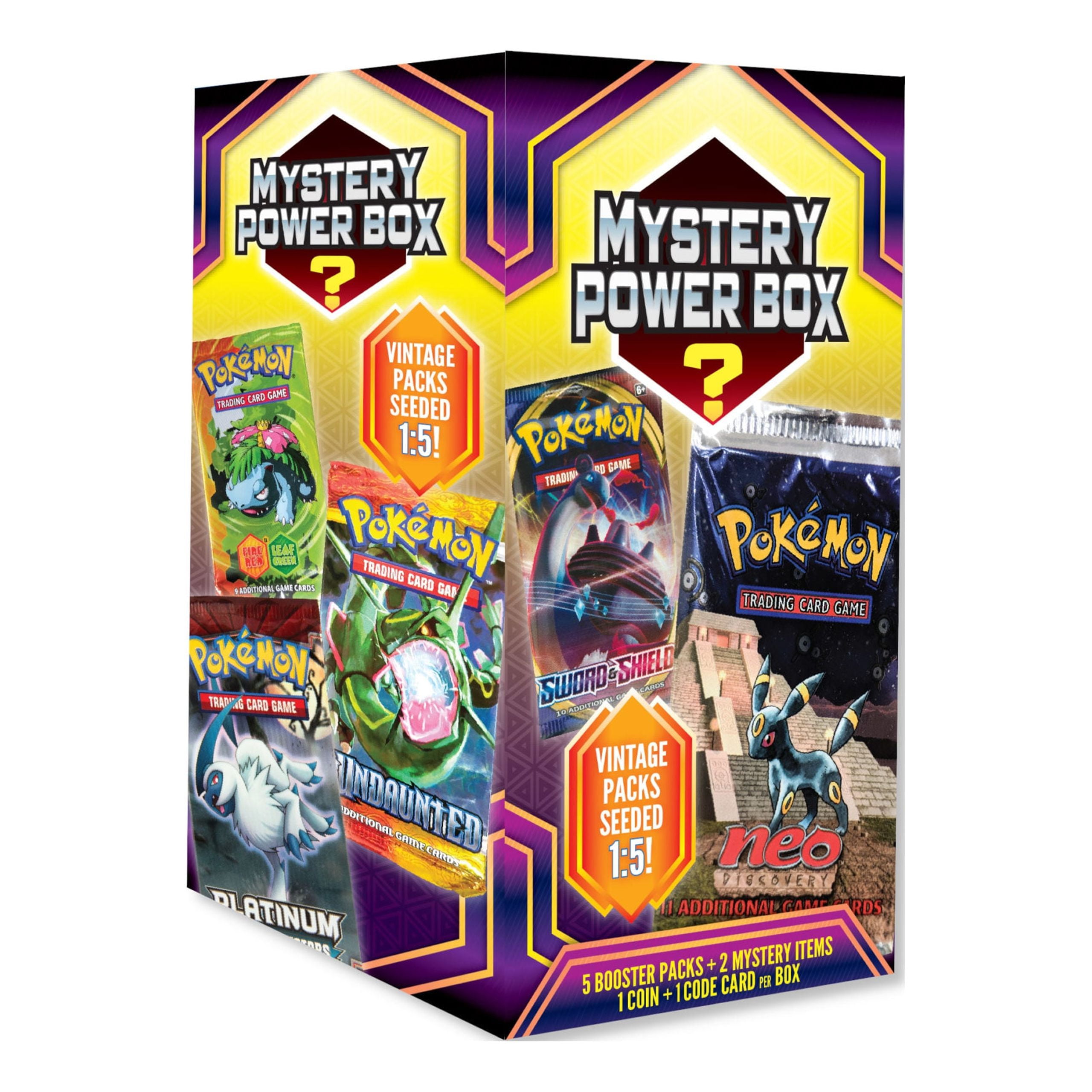 Brand New* Walmart Pokemon Mystery Box? 3 Packs With Possible Vintage!
