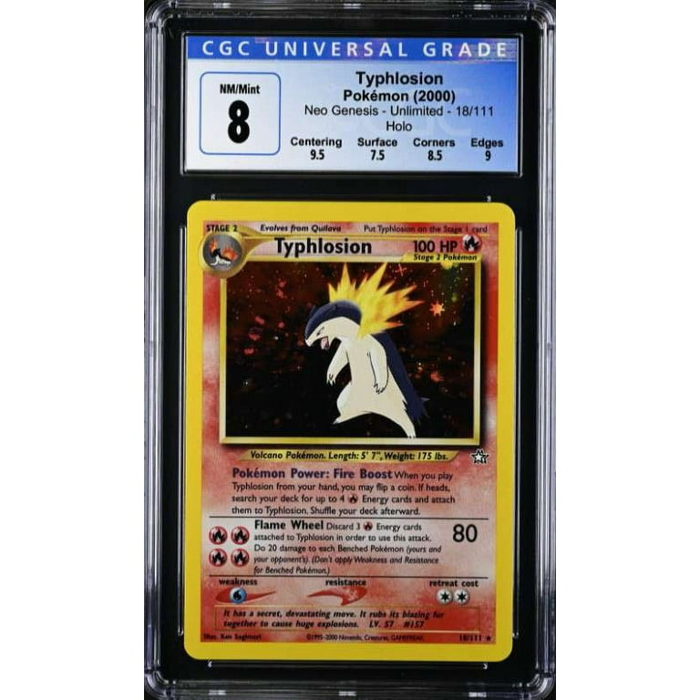 Pokemon - Typhlosion - HoloFoil Raro! - Neo Genesis - 18/111 - Veja as  fotos!