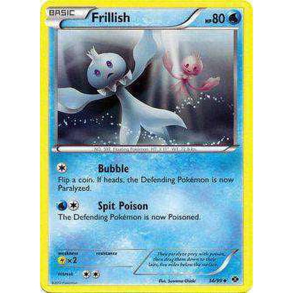 Pokemon Next Destinies Uncommon Frillish #34