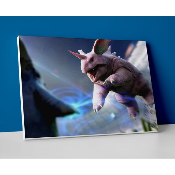 Pokemon Nidorino Poster or Wrapped Canvas