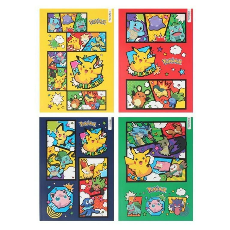 Pokemon Notebook B5 Ruled 8.5mm Stationery (1 random)