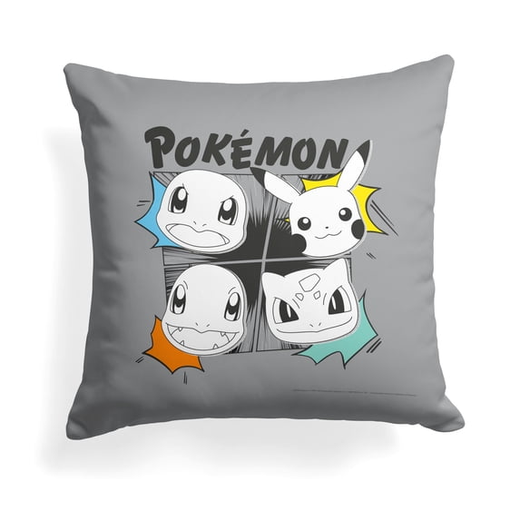 Pokemon One Of A Kind Kids Printed Throw Pillow, 18 x 18 inches