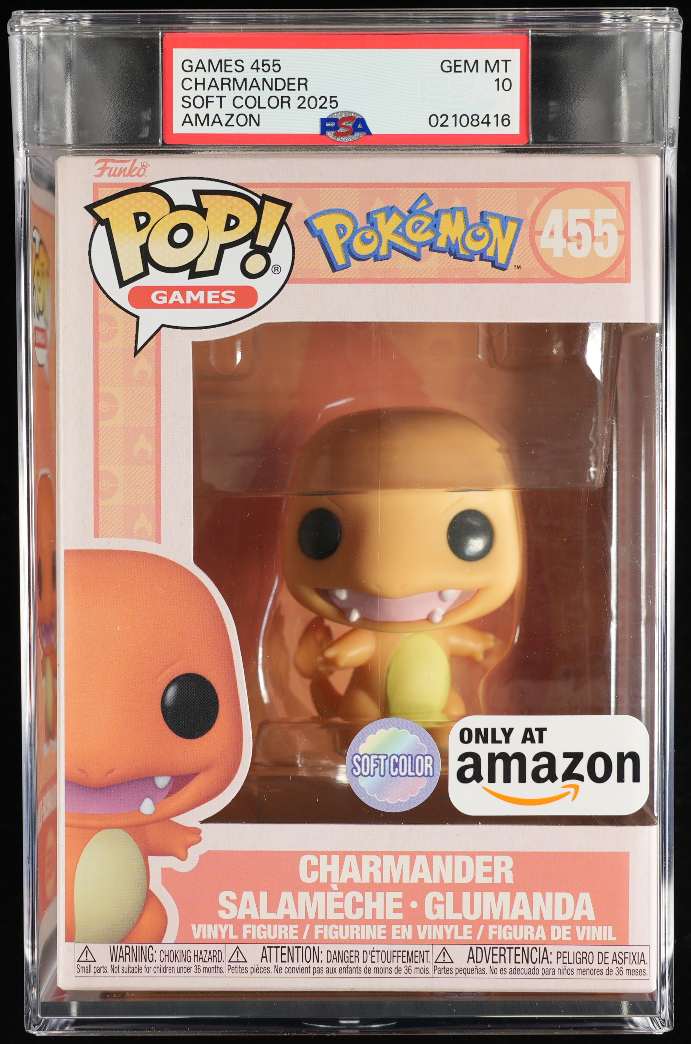 Charmander Pearlescent Pop! Vinyl Figure by Funko | Pokémon Center UK