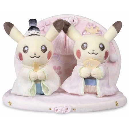 Pokemon Paired Pikachu Celebrations Princess Festival Pikachu Plush