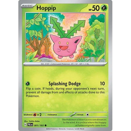 Pokemon Paldea Evolved Common Hoppip #1
