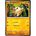 thumbnail image 1 of Pokemon Paldea Evolved Common Mankey Cosmos Holo, 1 of 1