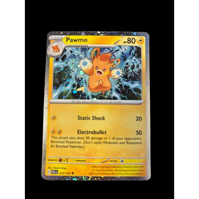 Pokemon Paldea Evolved Cosmos Holo Pawmo #75 - Walmart.com Pokemon Paldea Evolved Cosmos Holo Pawmo #75 - Walmart.com