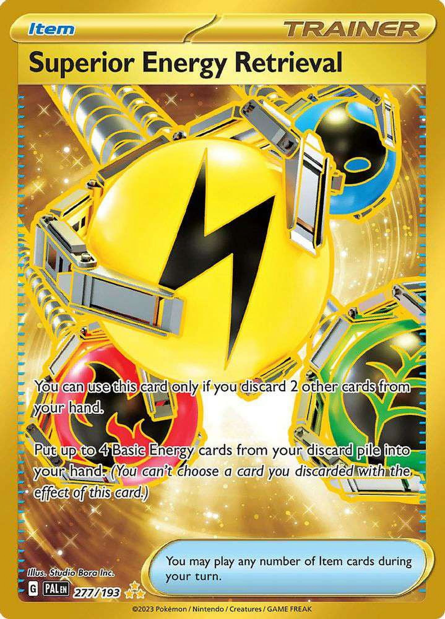 pokemon card energy retrieval Item Artist Vintage Uncommon - Energy Retrieval
