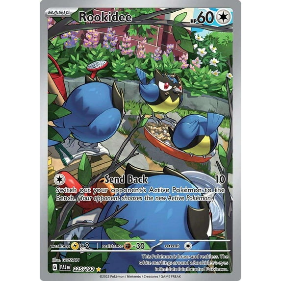 Pokemon Paldea Evolved Illustration Rare Rookidee #225