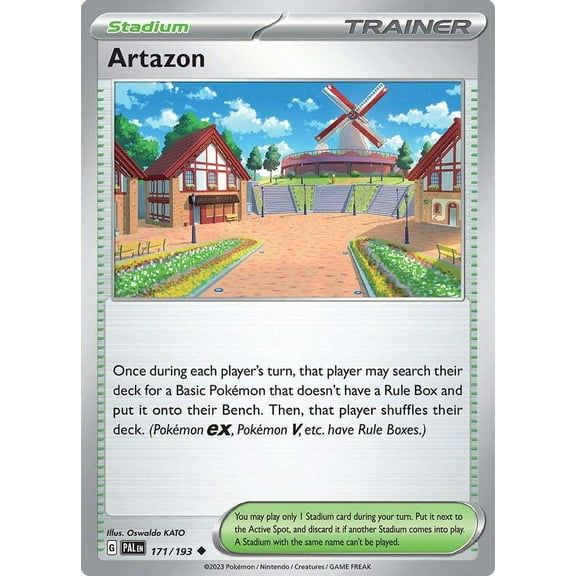 Pokemon Paldea Evolved Uncommon Artazon #171