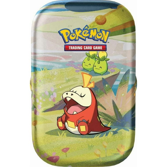 Pokemon Paldea Friends Fuecoco Mini Tin Set (2 Booster Packs & Art Card)