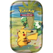 Pokemon Paldea Friends Pikachu Mini Tin Set (2 Booster Packs & Art Card)