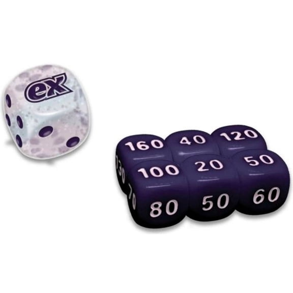 Pokemon Paldean Fates Damage Counter Dice & Coin-Flip Die