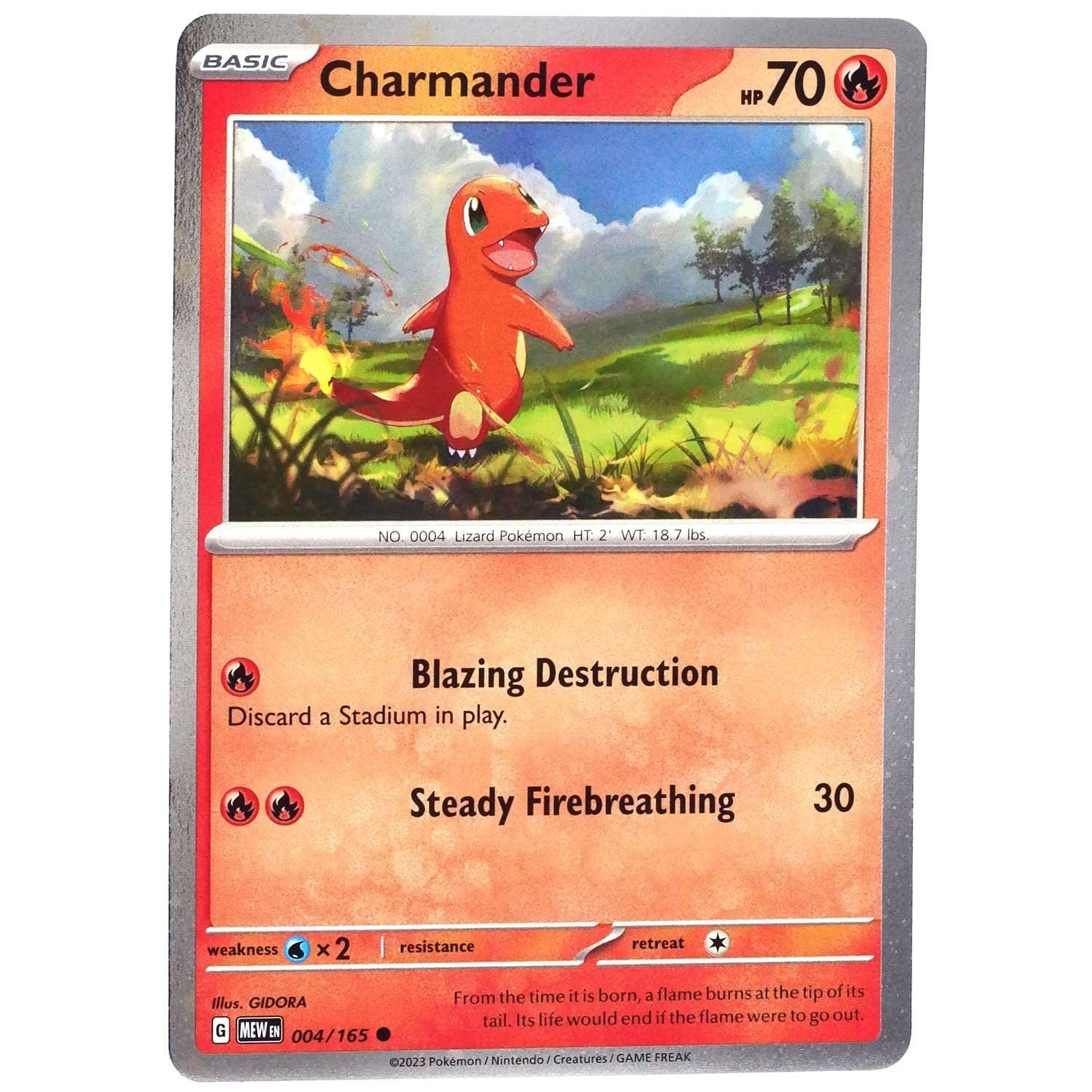 2002 charmander pokemon card - Secret Wonders Common Retreat cost 2002 Pokemon Expedition 97 Charmander-reverse