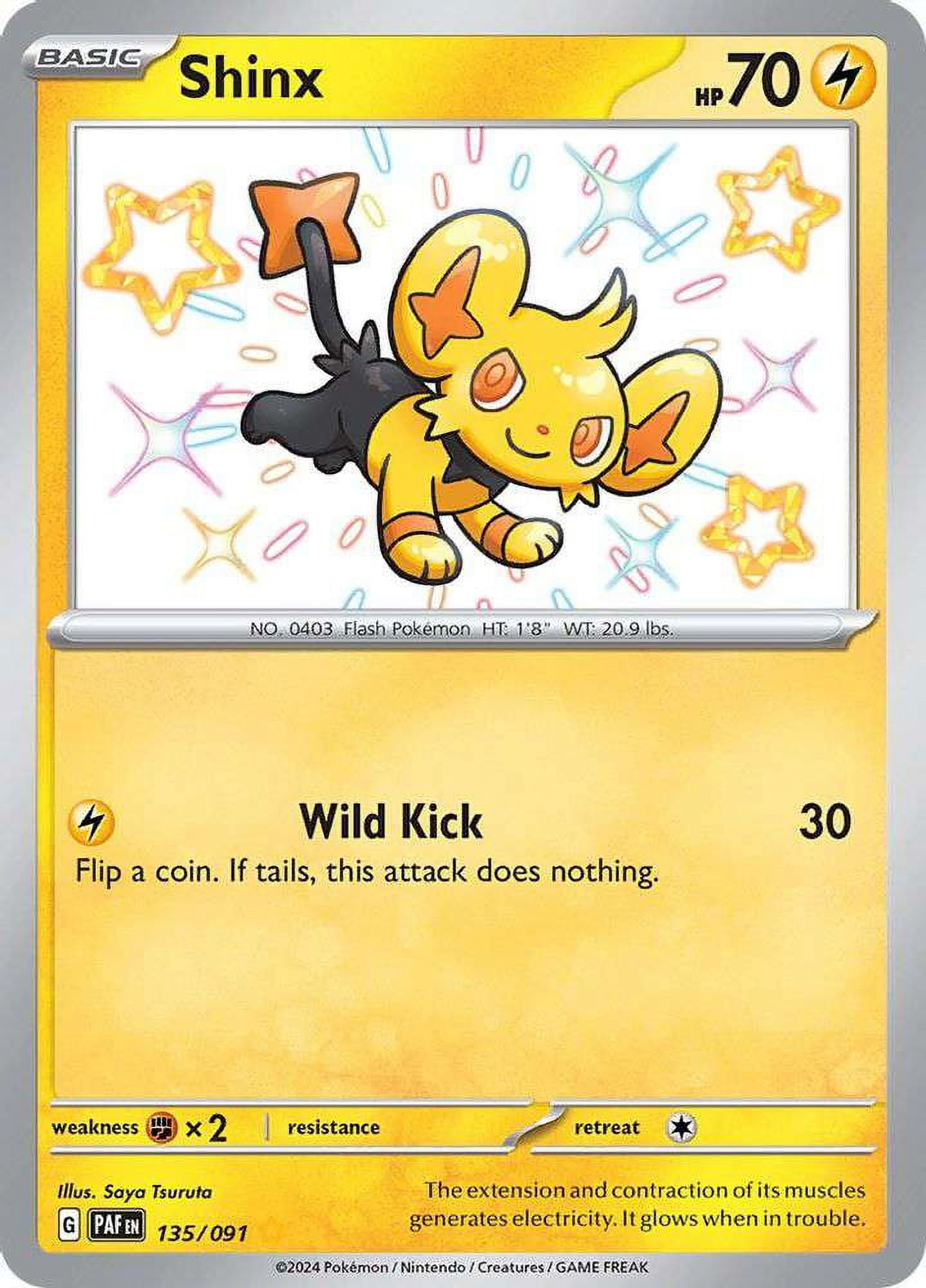 Shinx Pokemon Card