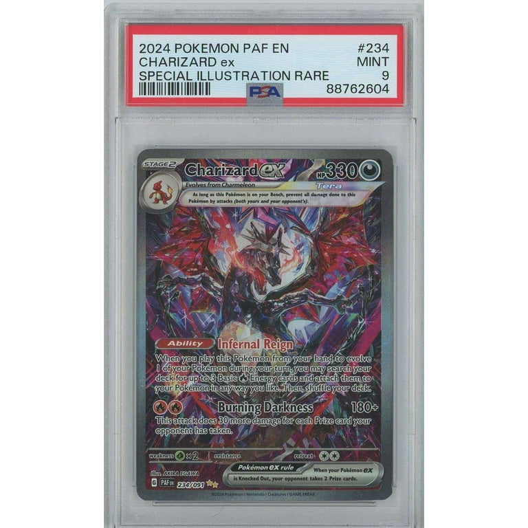 Pokemon Paldean Fates Rare Charizard #234, Special Illustration