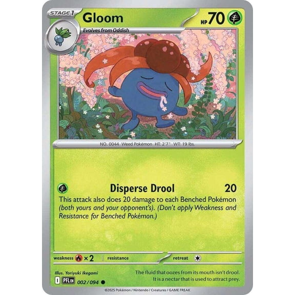 Pokemon Phantasmal Flames Common Gloom #2