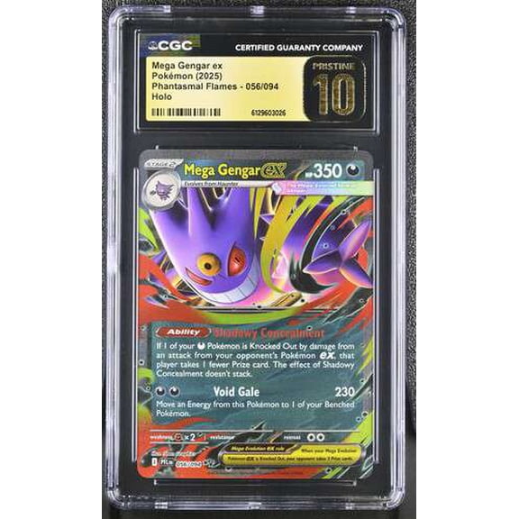 Pokemon Phantasmal Flames Mega Gengar ex #56