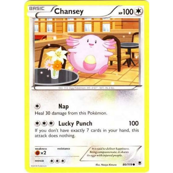 Pokemon Phantom Forces Common Chansey #80