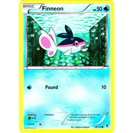 Pokemon Phantom Forces Common Finneon #18