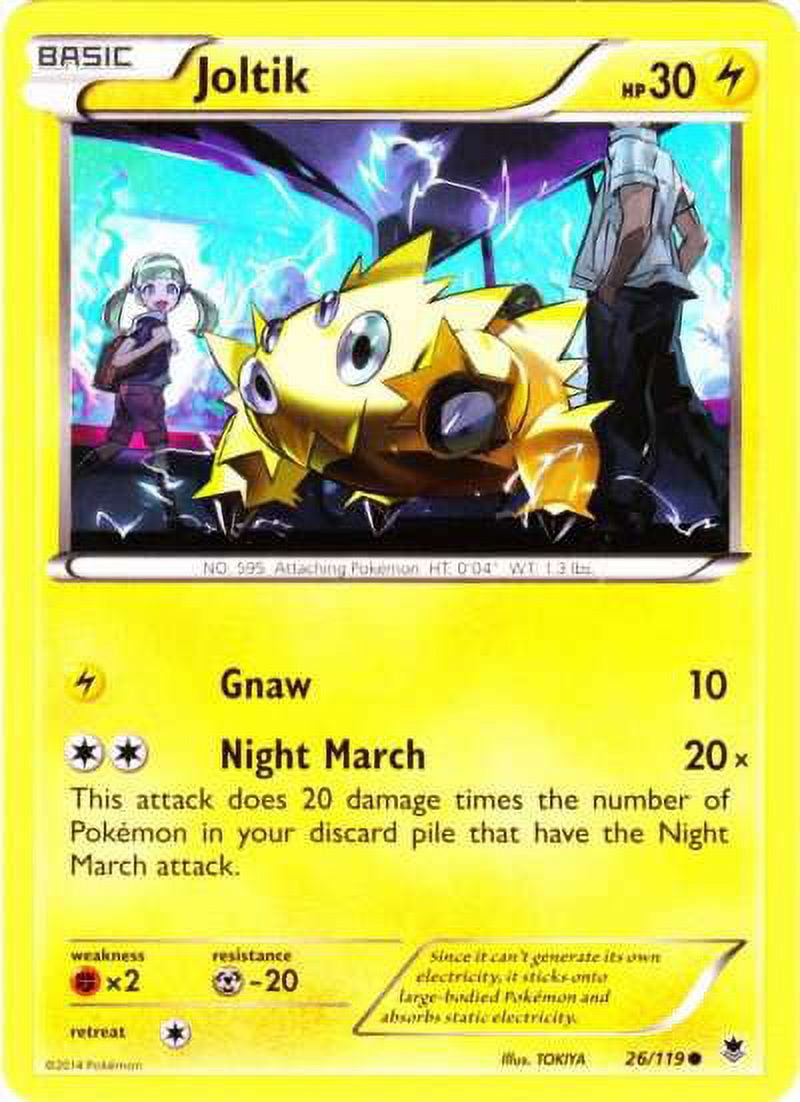 joltik pokemon cards Box has an answer for almost every deck in the TCG Features the energetic Pokemon Joltik Pokemon Phantom Forces Common Joltik