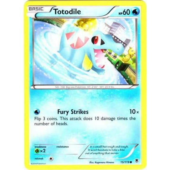 Pokemon Phantom Forces Common Totodile #15