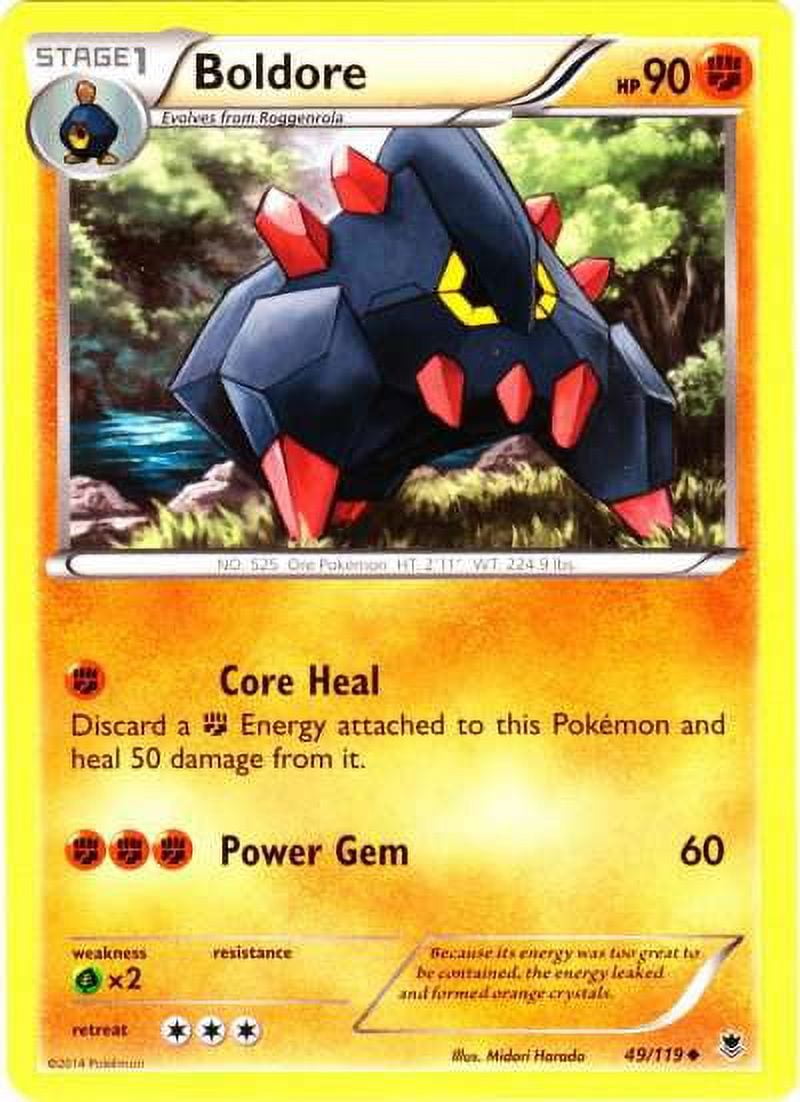 boldore pokemon card - 087/203 - Evolving Skies Uncommon Card Type Pokemon TCG White Flare Series