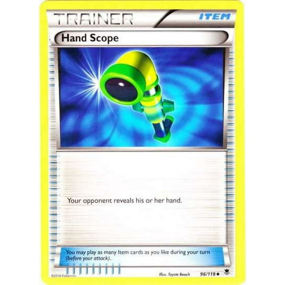Pokemon Phantom Forces Uncommon Hand Scope #96