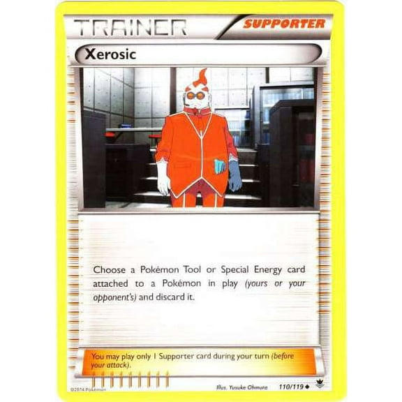 Pokemon Phantom Forces Uncommon Xerosic #110