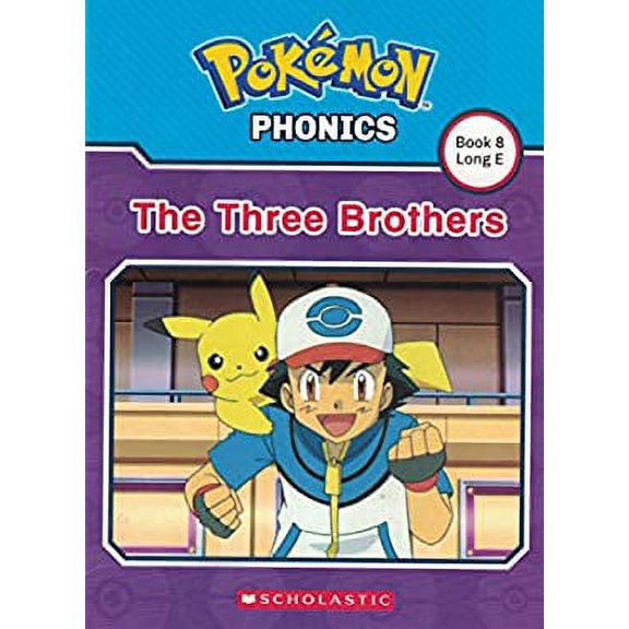Pre-Owned Pokemon Phonics: The Three Brothers (Book 8 Long E) by Quintan B Lee (Paperback), English
