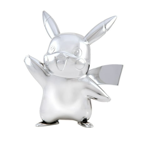 Jazwares - Pokemon Select Battle Figure - Silver Pikachu