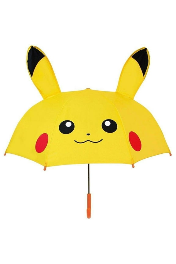 Pokemon by Js Planning Kids' Lightweight Bubble Umbrella, Pikachu, Pokemon, Yellow, 1
