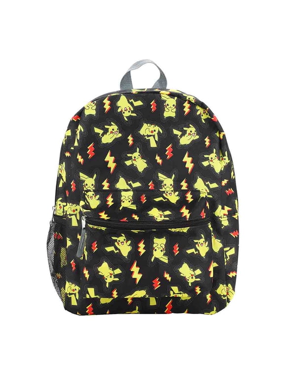 Pokemon Pikachu All-Over Print 16" Backpack