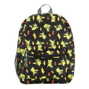Pokemon Pikachu All-Over Print 16 Backpack