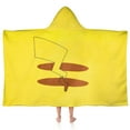 thumbnail image 1 of Pokemon Pikachu Bath/Pool/Beach Soft Cotton Terry Hooded Towel Wrap, 35" x 60", By Kids Pokemon Pikachu 30 in x 50 in, 1 of 7