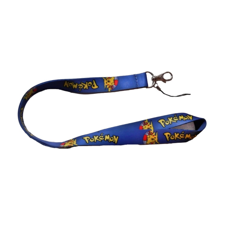 pokemon lanyard card holder Pikachu Attack with ID Badge & PVC Rubber Charm : Office Products With a neck breakaway and lower buckle release Pokemon Gengar lanyard ID Badge