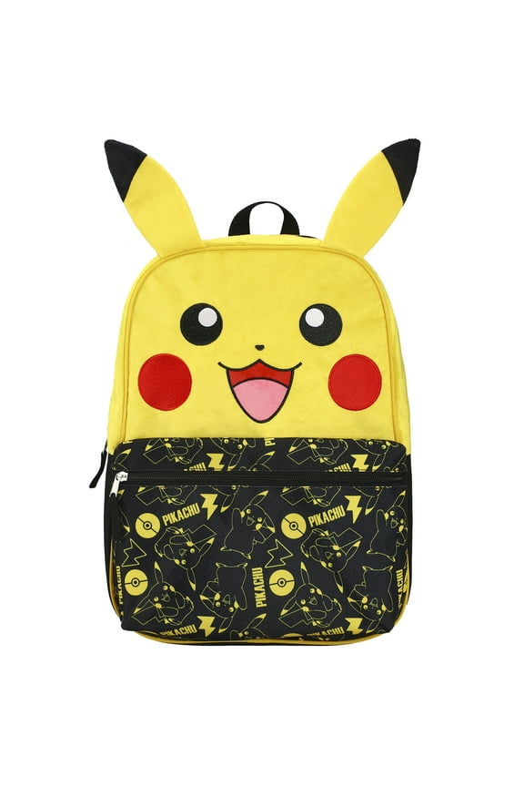 Pokemon Pikachu Character 16'' Backpack