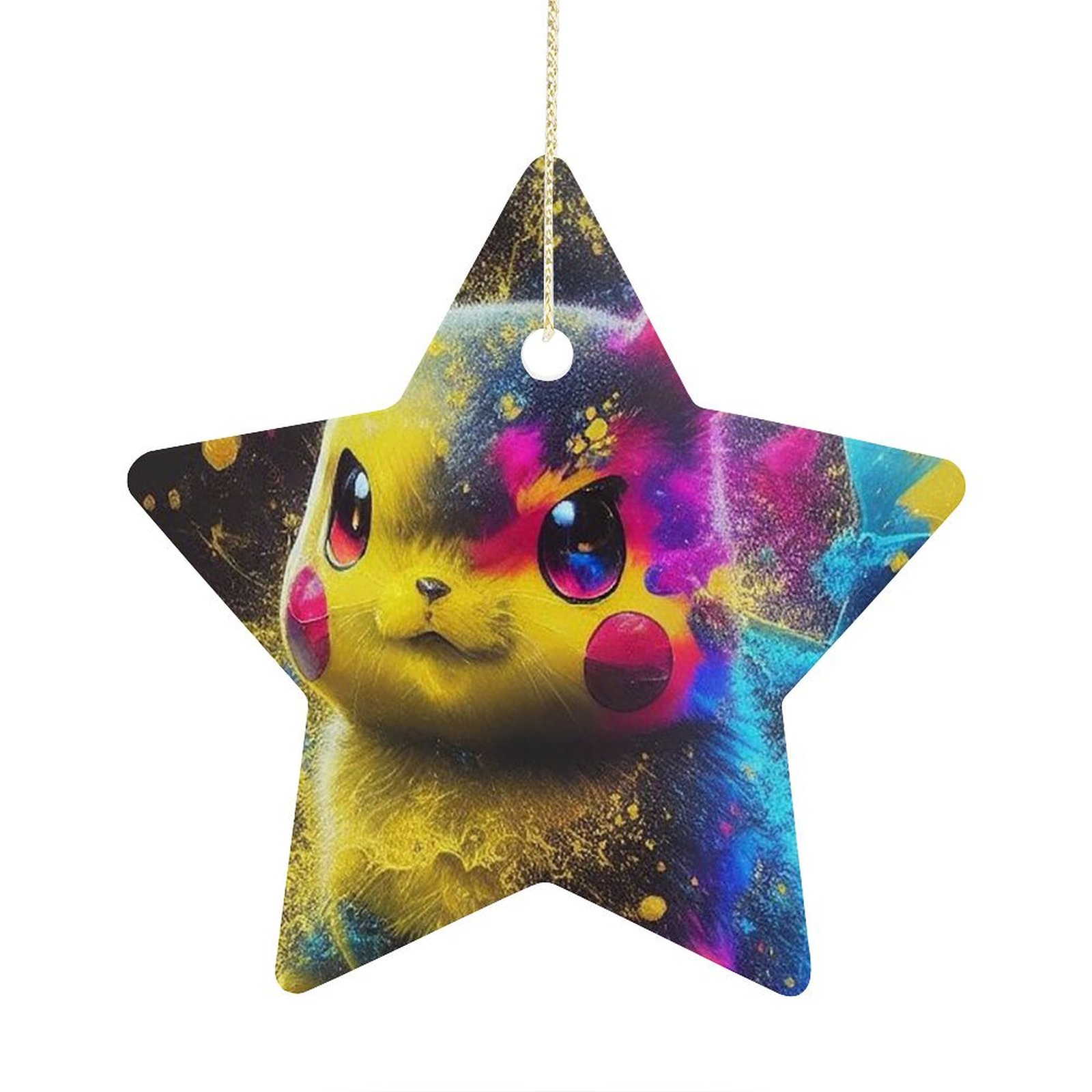 Personalized Pikachu Ornament, Pokemon 2023 Christmas Orname | Inspire