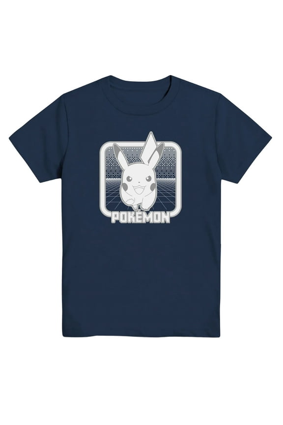 Pokemon Pikachu Graphic Print T-Shirt Little Boy's Size XS (4-5)