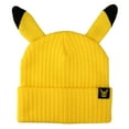 thumbnail image 1 of Pokemon Pikachu Inspired Yellow Cuff Beanie, 1 of 3