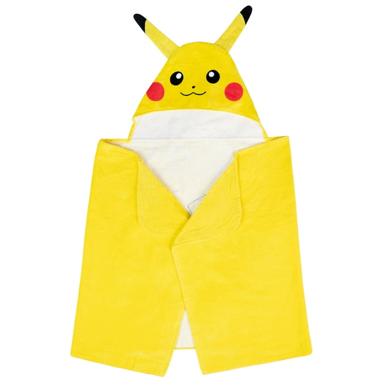 Pokemon Pikachu Kids Cotton Hooded Towel Walmart