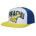 thumbnail image 1 of Pokemon Pikachu Men's Tricolor Snapback Hat, 1 of 6